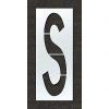 RAE STL-108-F120S Airport Pavement Stencil,S,120 in view 1