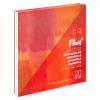 Fluid Artist Watercolor Pad, 140 lb (300 GSM) Cold Press Paper Pad for Watercolor Painting and Wet Media, Fold Over, 8 x 8 inches, 20 White Sheets view 1