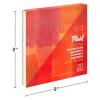 Fluid Artist Watercolor Pad, 140 lb (300 GSM) Cold Press Paper Pad for Watercolor Painting and Wet Media, Fold Over, 8 x 8 inches, 20 White Sheets view 2