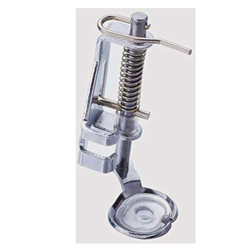 YICBOR Small Hole Darning Quilting Free Motion Embroidery Foot #4021L-BP for Singer,Brother,Janome, New Home,Simplicity and Other Low Shank Sewing Machines