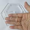 Clear Acrylic Hexagon Quilting Template Set, 4", 3", 2", 1" with 1/5" Seam Allowance view 3