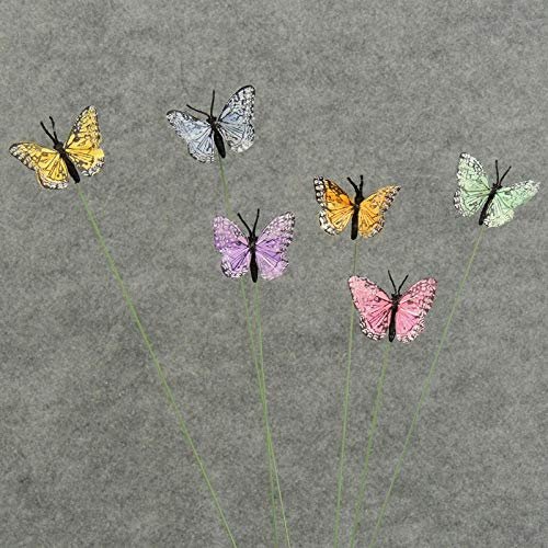 Factory Direct Craft Package of 12 Artificial Pastel Monarch Butterflies