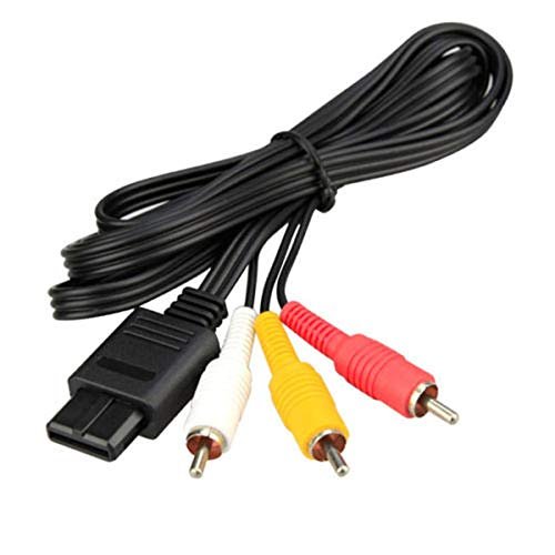 yan New AV Cable Cord Wires for Nintendo 64 Gamecube N64