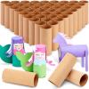 Bright Creations Toilet Paper Rolls for Crafts - 1.6 x 4 In, Brown, Pack of 48 - Cardboard Tubes & Craft Tubes for DIY Projects, Classroom Activities & Scrapbooking view 1