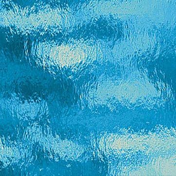 Oceanside Fusible Art Glass Sheet - Sky Blue Rough Rolled - 96 COE - 8" X 12" (.67sf) By Stallings Stained Glass