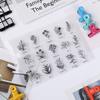 Shoresu Clear Stamp, Transparent Stamp Silicone Stamp DIY Scrapbooking Embossing Paper Cards Home Decor view 2