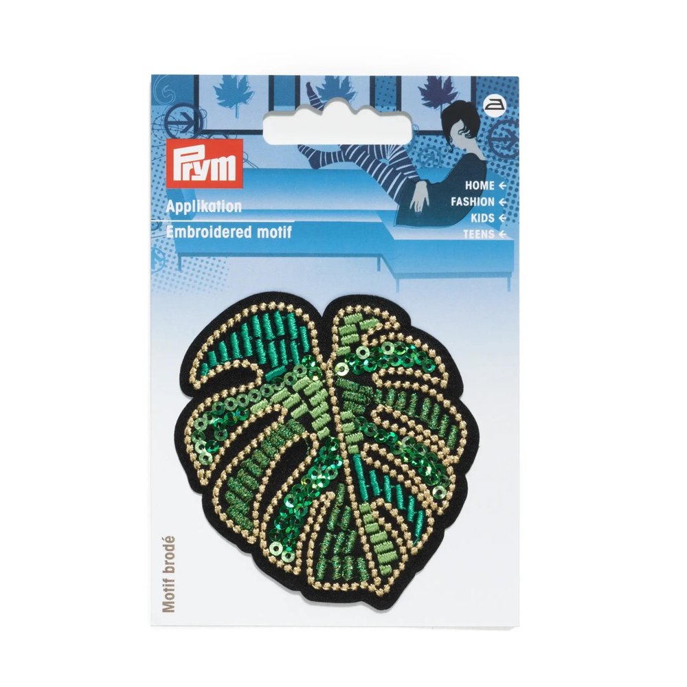 Prym Applique, Ficus Leaf, 1 pc