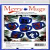 Rachel's of Greenfield Felt Ornament Kit 3.75"X4.125" 6/Pkg-Merry Mugs, Multi view 1