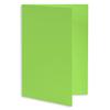 Leaf Green Folded Card - A6 Gmund Colors Matt 4 1/2 x 6 1/4 111C, 25 Pack view 1