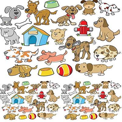 Best Friends Dogs and Cats - 82165 - Choose Ceramic or Glass Decal - Choose from 3 Different Sizes