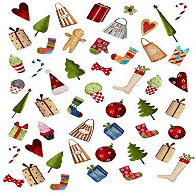 Christmas Presents Under The Tree - 55971 - Choose Ceramic or Glass Decal - Choose from 3 Different Sizes