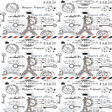 from Paris with Love - 82803 - Ceramic Decal - Enamel Decal - Glass Decal - Waterslide Decal - 3 Different Size Sheet (Images) to Choose from. Choose Either Ceramic (Enamel) or Glass Fusing Decals