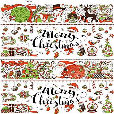 Merry Christmas Cards - 79574 - Ceramic Decal - Enamel Decal - Glass Decal - Waterslide Decal - 3 Different Size Sheet (Images) to Choose from. Choose Either Ceramic (Enamel) or Glass Fusing Decals