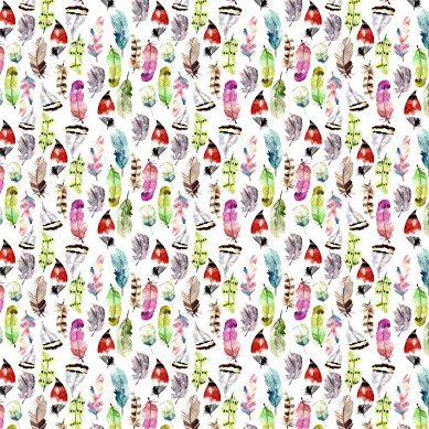 It's Raining Feathers - 102219926 - Ceramic Decal - Enamel Decal - Glass Decal - Waterslide Decal - 3 Different Size Sheet (Images) to Choose from. Choose Either Ceramic (Enamel) or Glass Fusing Decal