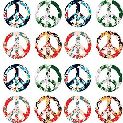 Peace Signs - 5910045 - Ceramic Decal - Enamel Decal - Glass Decal - Waterslide Decal - 3 Different Size Sheet (Images) to Choose from. Choose Either Ceramic (Enamel) or Glass Fusing Decals