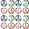 Peace Signs - 5910045 - Ceramic Decal - Enamel Decal - Glass Decal - Waterslide Decal - 3 Different Size Sheet (Images) to Choose from. Choose Either Ceramic (Enamel) or Glass Fusing Decals view 1