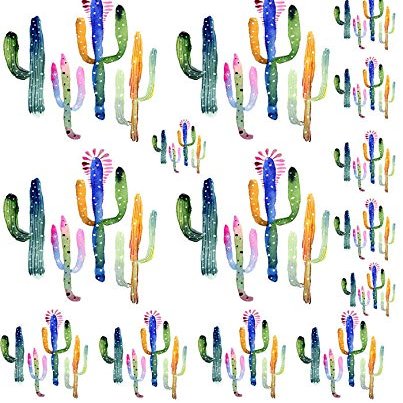 Watercolor Cactus Flower - 27438 - Ceramic Decal - Enamel Decal - Glass Decal - Waterslide Decal - 3 Different Size Sheet (images) to Choose from. Choose either Ceramic (Enamel) or Glass Fusing Decals