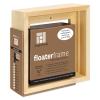 Ampersand Art Supply Floaterframe | 6"x6" | 7/8" Depth | Bold Style | Hardwood Floating Frame in Maple Finish for Canvas, Wood Panels & Artwork view 1