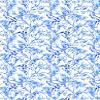 Spirals Of Blue Flowers - 410643 - Ceramic Decal - Enamel Decal - Glass Decal - Waterslide Decal - 3 Different Size Sheet (images) to Choose from. Choose either Ceramic (Enamel) or Glass Fusing Decals view 1