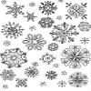 Fancy Flakes - 7828918 - Ceramic Decal - Enamel Decal - Glass Decal - Waterslide Decal - 3 Different Size Sheet (Images) to Choose from. Choose Either Ceramic (Enamel) or Glass Fusing Decals view 1
