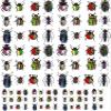 Bugs Bugs Bugs - 414503 - Ceramic Decal - Enamel Decal - Glass Decal - Waterslide Decal - 3 Different Size Sheet (Images) to Choose from. Choose Either Ceramic (Enamel) or Glass Fusing Decals view 1