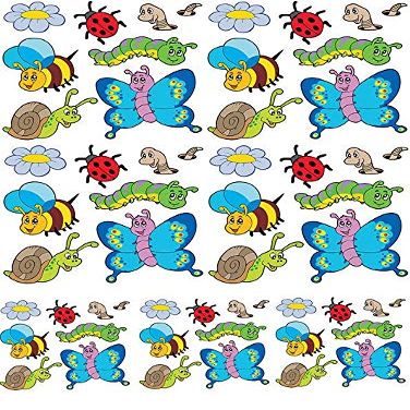 Flyers, Bees And Crawles - 38969 - Ceramic Decal - Enamel Decal - Glass Decal - Waterslide Decal - 3 Different Size Sheet (images) to Choose from. Choose either Ceramic (Enamel) or Glass Fusing Decals