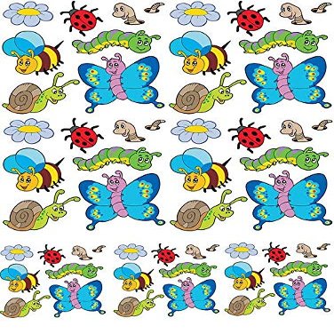 Flyers, Bees And Crawles - 38969 - Ceramic Decal - Enamel Decal - Glass Decal - Waterslide Decal - 3 Different Size Sheet (images) to Choose from. Choose either Ceramic (Enamel) or Glass Fusing Decals