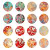 Circle Luminescent - 78868 - Ceramic Decal - Enamel Decal - Glass Decal - Waterslide Decal - 3 Different Size Sheet (Images) to Choose from. Choose Either Ceramic (Enamel) or Glass Fusing Decals view 1