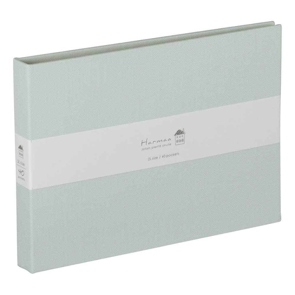 Nakabayashi Co, Ltd. Harmaa Haruma Mint Welded Pocket Album 2L 1-Stage Blue A-HR2LP-301-B