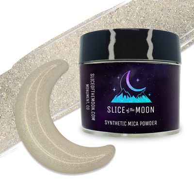 Iridescent Shimmer Gold Mica Powder | Skin Safe, Fine Pigment Powder for Epoxy Resin, Body Butter, Lip Gloss, Candle Color Dye, Soap Colorant & Slime Pigment Dust 0.42oz (12g)