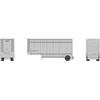 Athearn HO RTR 28' Drop Sill TrailerUPS/No Shield #296613 ATH90204 HO Vehicles view 2