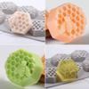 Sakolla 2 Pack Honeycomb Silicone Soap Molds, 6 Cavity Hexagon Bee Silicone Molds for Soap, Lotion Bars, Wax Melts, Beeswax (Purple) view 4