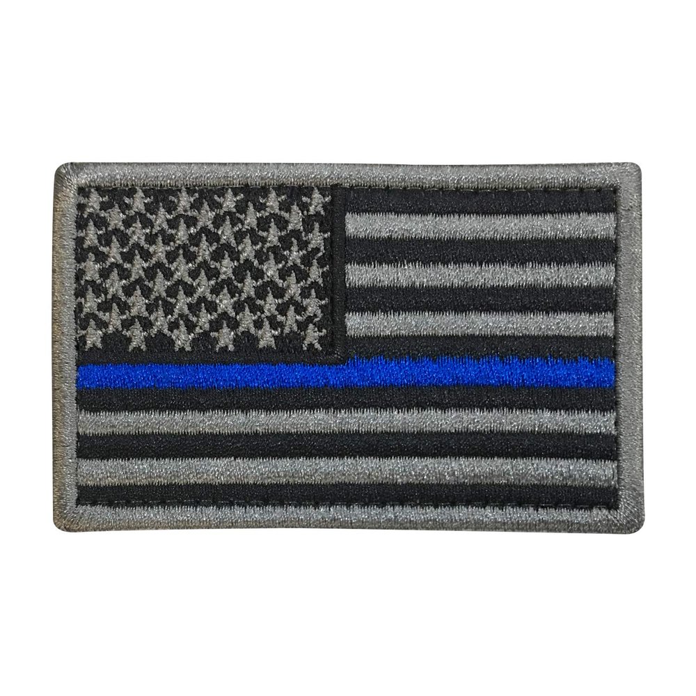 Morton Home-Positive and Negative Different American Flag Patch on or sew on Military Morale Patches (23)
