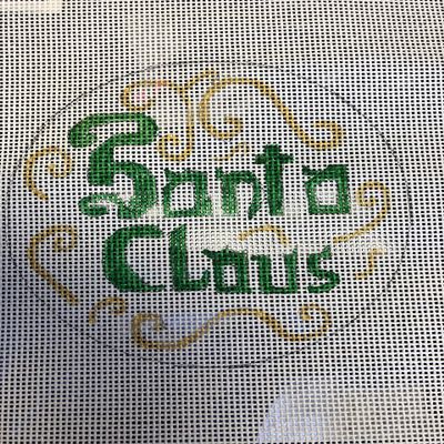 Golden's Needlepoint Santa Claus