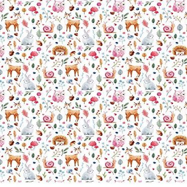 Boho Animal Babies - 13114 - Ceramic Decal - Enamel Decal - Glass Decal - Waterslide Decal - 3 Different Size Sheet (Images) to Choose from. Choose Either Ceramic (Enamel) or Glass Fusing Decals