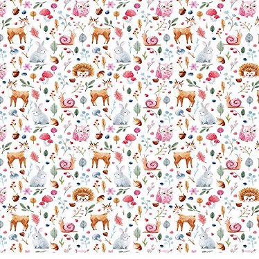 Boho Animal Babies - 13114 - Ceramic Decal - Enamel Decal - Glass Decal - Waterslide Decal - 3 Different Size Sheet (Images) to Choose from. Choose Either Ceramic (Enamel) or Glass Fusing Decals