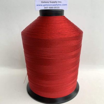 Upholstery Nylon 69 Thread. Scarlet red 16oz, Made in U.S.A, Sold by 3 spools Free with Three Piece Galaxy Supply 5" Seam Ripper.