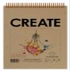 Design Ideation CLASSROOM: Multi-Media Paper Collaboration Book for Pencil, Ink, Marker, Crayon and Charcoal. Great for classroom collaboration on creative projects. (BIG 12" x 18" (100 Pages)) view 1