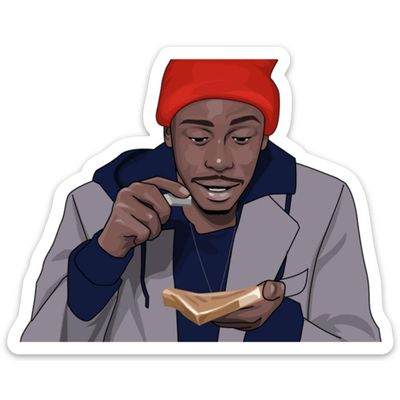 Tyrone Sticker - 4 Inch Water Proof Vinyl - Vinyl Stickers, Laptop Decal, Hydro Water Bottle Sticker, Car Decal, Skateboard Stickers, Funny Stickers, Small Gift For Him Her, Graffiti Nerd, Comedy