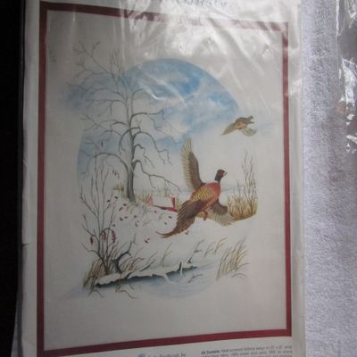 Cathy Needlecraft Pheasant Embroidery Kit 0511