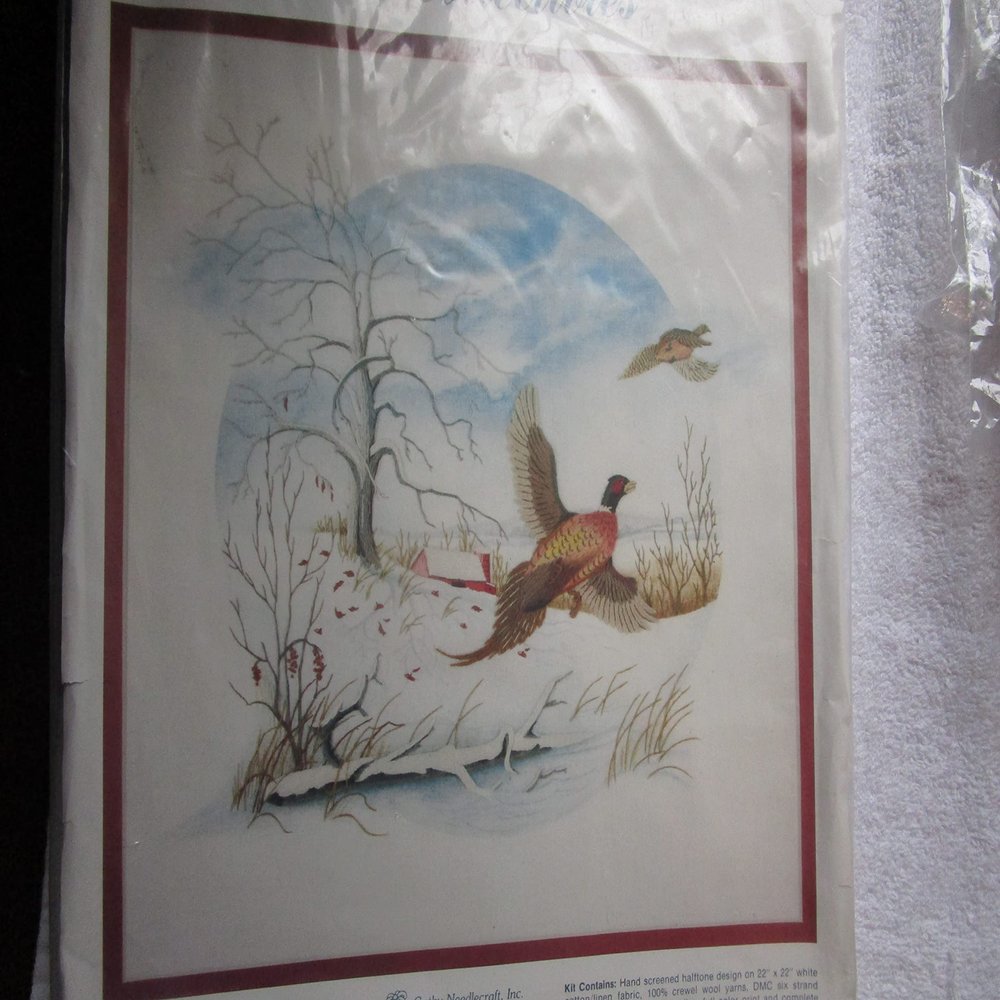Cathy Needlecraft Pheasant Embroidery Kit 0511