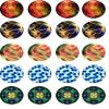 Super Bright Circles - 98919 - Ceramic Decal - Enamel Decal - Glass Decal - Waterslide Decal - 3 Different Size Sheet (Images) to Choose from. Choose Either Ceramic (Enamel) or Glass Fusing Decals view 1