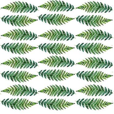 Feather Ferns - 39619 - Ceramic Decal - Enamel Decal - Glass Decal - Waterslide Decal - 3 Different Size Sheet (Images) to Choose from. Choose Either Ceramic (Enamel) or Glass Fusing Decals