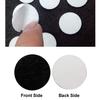 JIANZHENKEJI Adhesive Felt Circles for DIY and Sewing Handcraft, 1.5 Inch(100 Count, Black) view 2