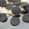 JIANZHENKEJI Adhesive Felt Circles for DIY and Sewing Handcraft, 1.5 Inch(100 Count, Black) view 4
