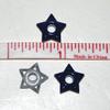 Bulk 3/16" Navy Top Painted Aluminum Star Eyelets - 500 Pack view 1