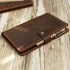 Distressed Leather 5 x 8.25" Notebook Cover Compatible with Moleskine Classic Cover Larger size, Portfolio Agenda Cover Diary Cover, 307M view 4