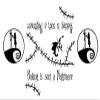 Baking is a Nightmare Vinyl Decal Sticker for Kitchen Mixers view 1