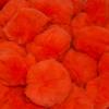 2 Inch Orange Craft Pom Poms 25 Pieces view 1
