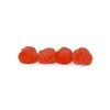 2 Inch Orange Craft Pom Poms 25 Pieces view 2